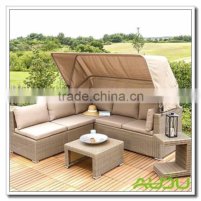Audu All Weather Steel Day Beds Outdoor Rattan