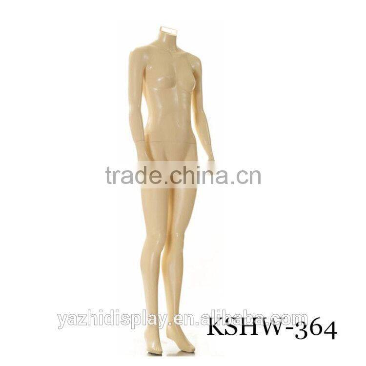 2016 hot sale sexy headless mannequin female for window display