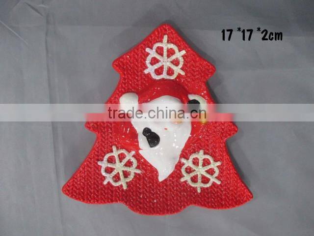 ceramics festive atmosphere refrigerator magnet