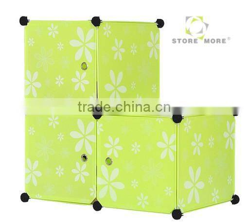 PP combination storage shelf ,DIY children's toy chest storage cabinets