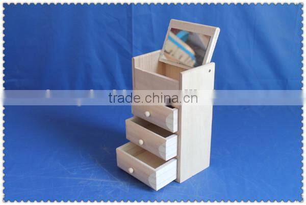 2015 new eco-friend wooden cabinet with draw for living room