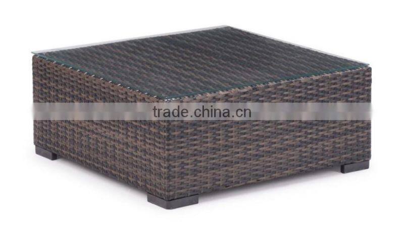 Modern Outdoor Wicker Coffee Table
