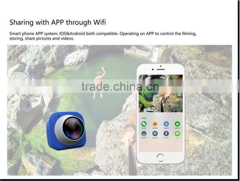 2016 New Android/IOS Multifunctional Wifi Wireless Camera For Baby Care/House/Car Safety Guardianship Selfie Camera