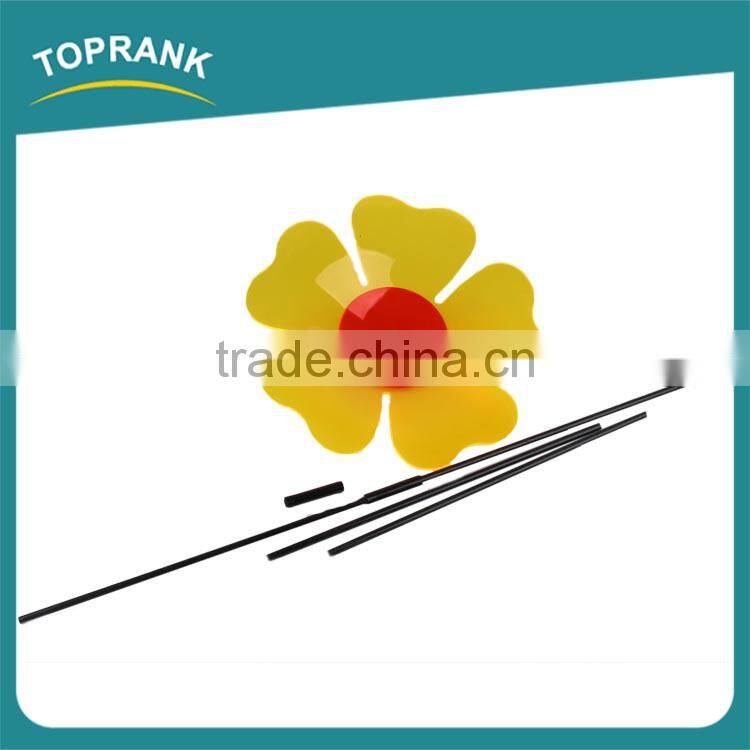 New design outdoor plastic stakes solar flower solar garden decoration luminaires