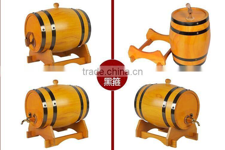 promotion cheap natural oak wooden wine barrels
