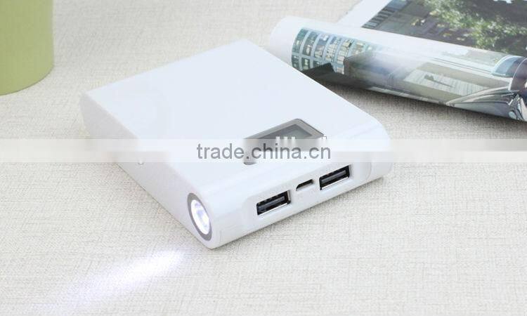 2017 New hot sale portable mobile power bank, mobile external battery power bank charger