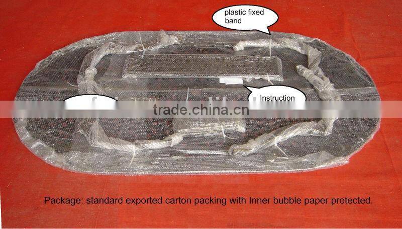 A6002CH Metal furniture outdoor dining set Cast Aluminum table and chair