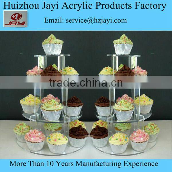 wholesale Alibaba hot sale clear acrylic cake stand bakery display showcase cabinet