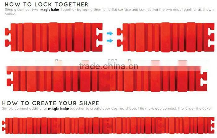 NBRSC DIY Bake Snake Kitchenware Baking Silicone Cake Mould