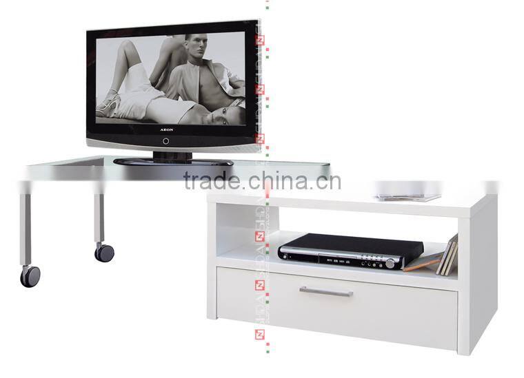tv stand with casters, flat panel tv stand, 2014 living room tv stand E-122