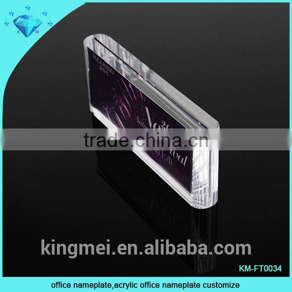 New Arrival plexiglass logo block and acrylic logo block