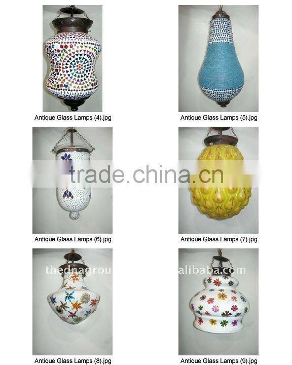 Wall Decoration Hanging Glass Lamp-A
