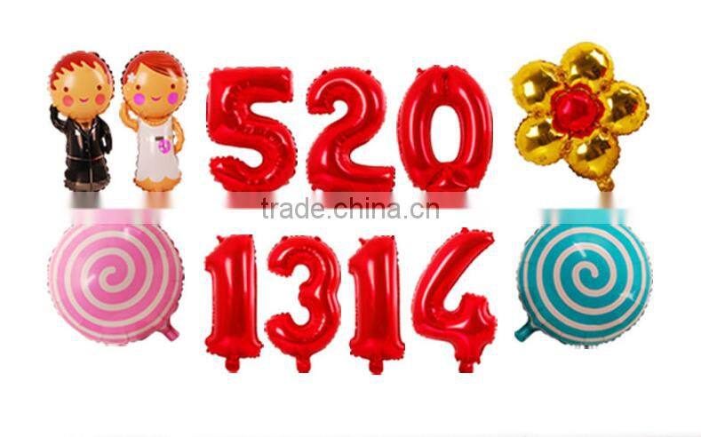 wholesale balloons for Wedding decoration foil balloon for celebration