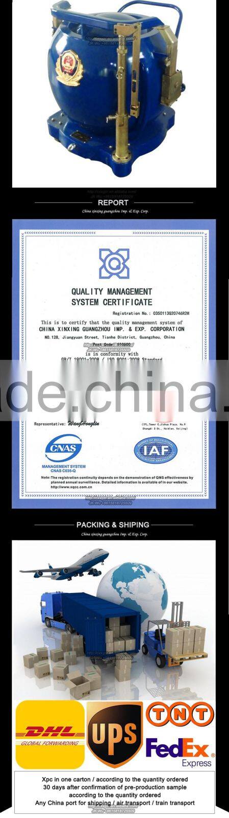 military explosion proof tank explosion-proof container anti-terrorism equipment with fence