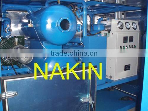 High Quality Nakin ZYD Double Stages Vacuum Transformer Oil Purifier