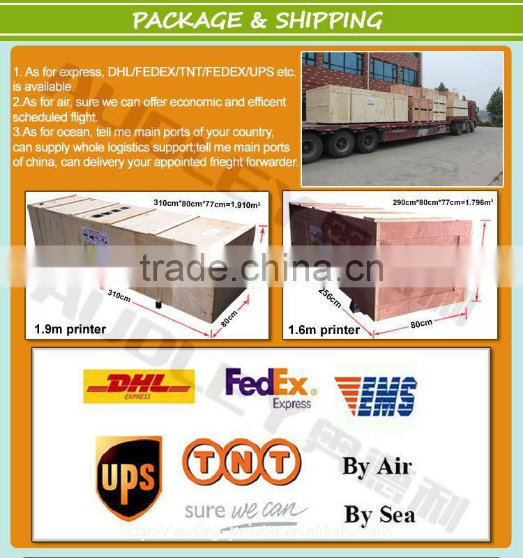 3.2m large format solvent printer machinery for outdoor inkjet printing