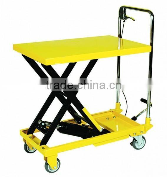 150KGS,300KGS,500KGS Hydraulic Lift Table Cart