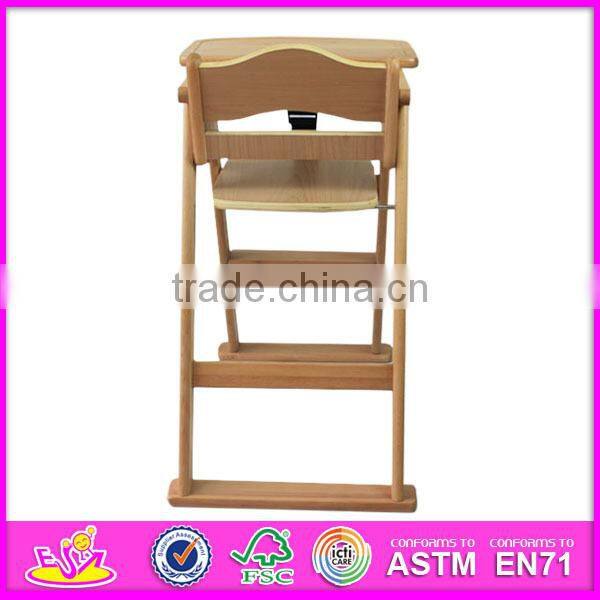 Wholesale wooden Baby Chair,comfortable wooden toy baby feeding chair,cheap baby feed chair dining chair W08F034