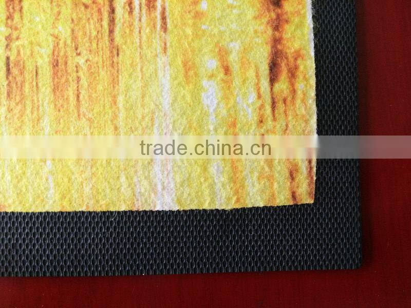 Factory directly supply Eco-friendly custom full color club bar mats