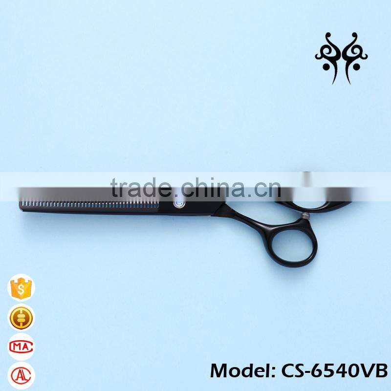 6inch japanese stainless steel pet grooming scissors with opposing handle