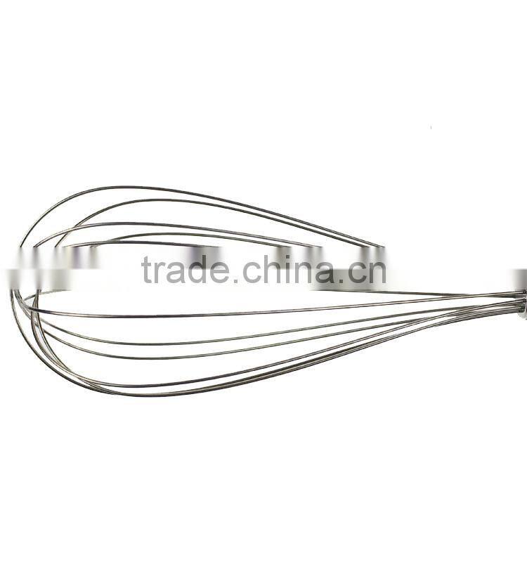 high quality stainless steel kitchen egg whisk with good grip