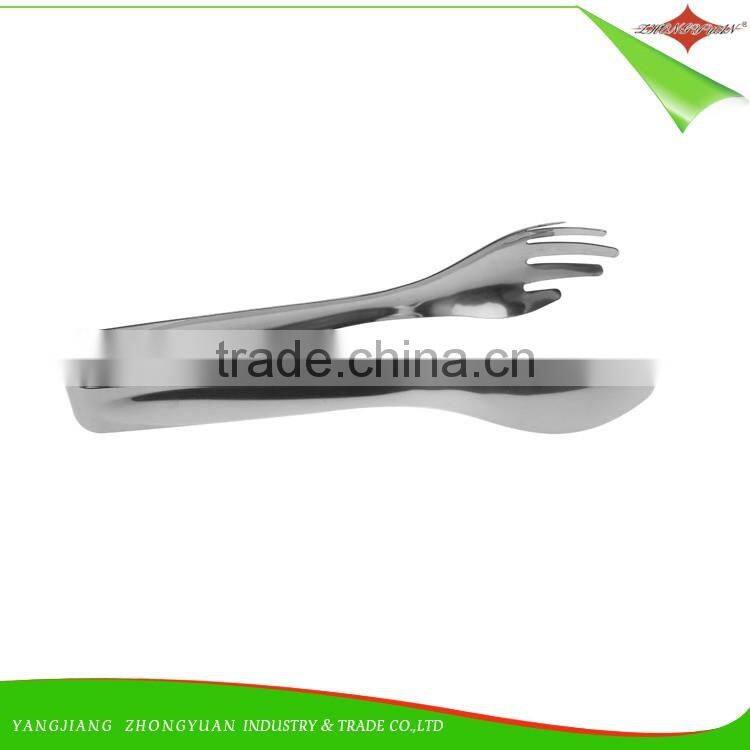 ZY-H1028 Stainless Steel tong Food clamp with handle