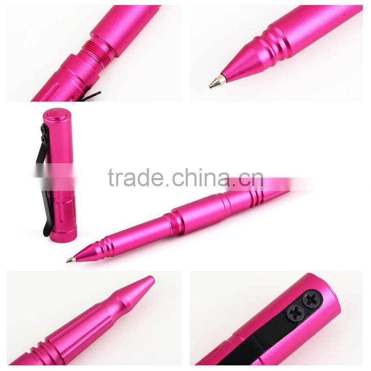 Aircraft Aluminum Hard anodic oxidation Tactical Pen Self Defense Tool For Emergency Tool Kit