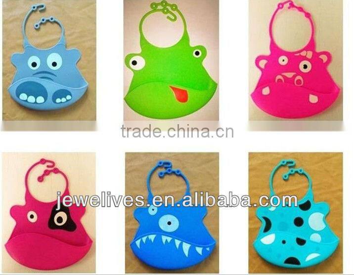Water-Resistant Silicone Baby Bib for Drop Food Collect