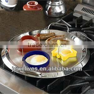 Novelty cat head silicone fried egg molds