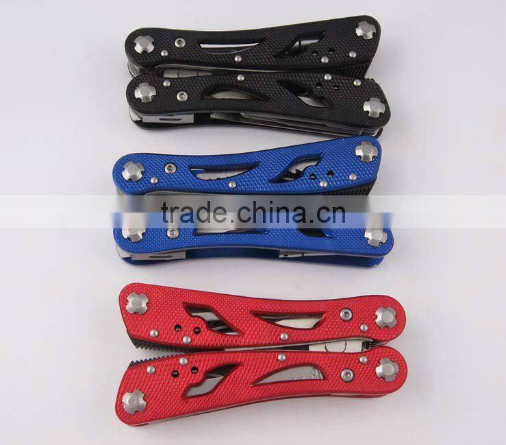 LED new .design colorful Multi Pliers multi-function plier,stainless steel plier highcarbon steel multi tool TS410