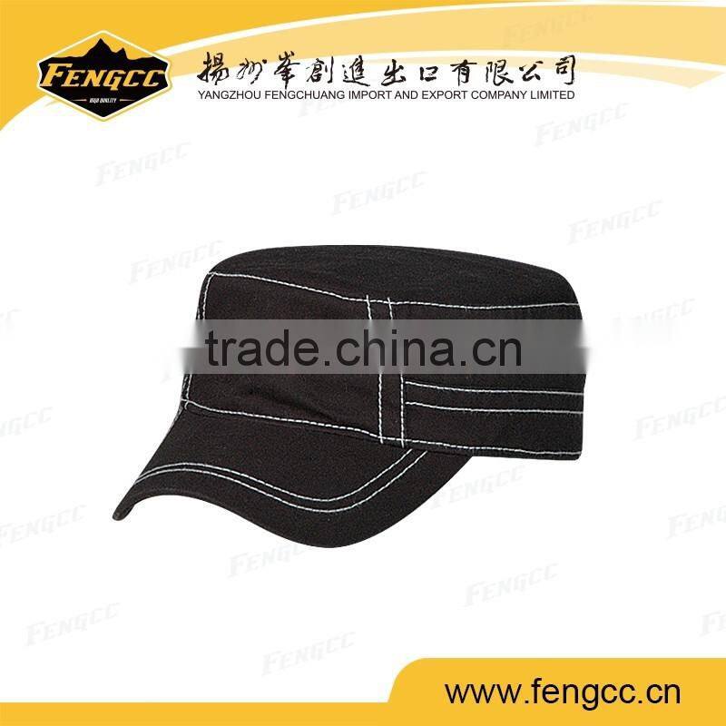 High Quality Checked Fabric Army cap/Military Cap/Army Winter Hat