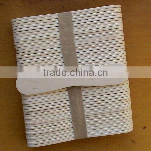 Birch wooden round edge eco friendly popsicle sticks