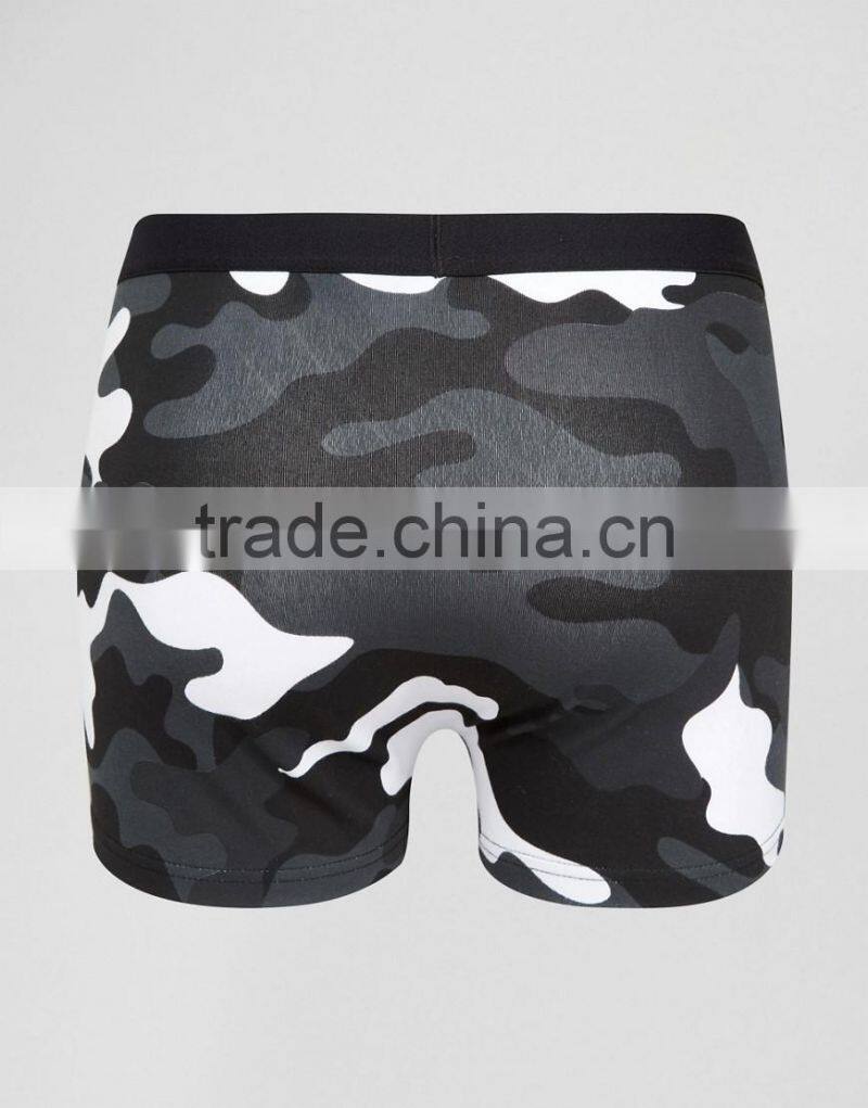 China Manufacturers Custom Underwear Men Top Quality Young Men Underwear Camo Boxer Underwear