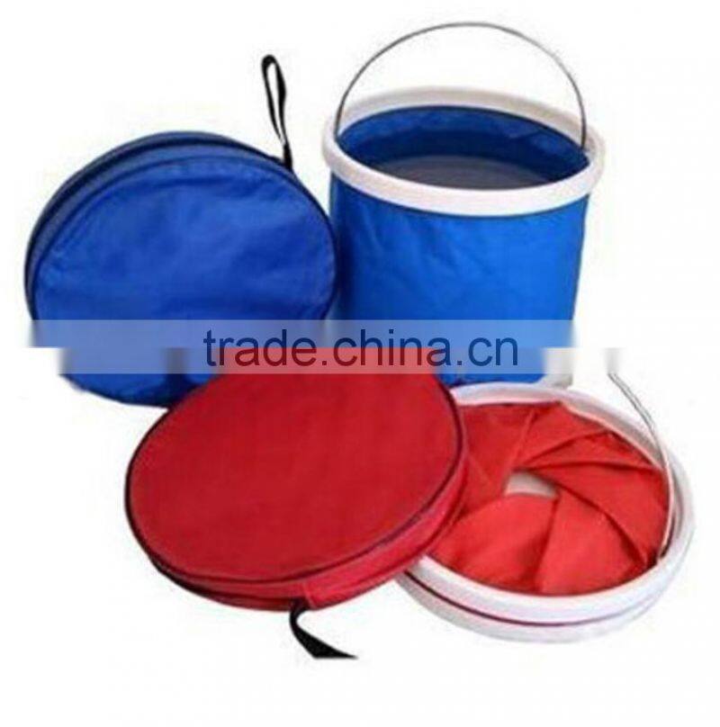 Shuoyang Promotion folding fishing bucket /water bucket/camping bucket