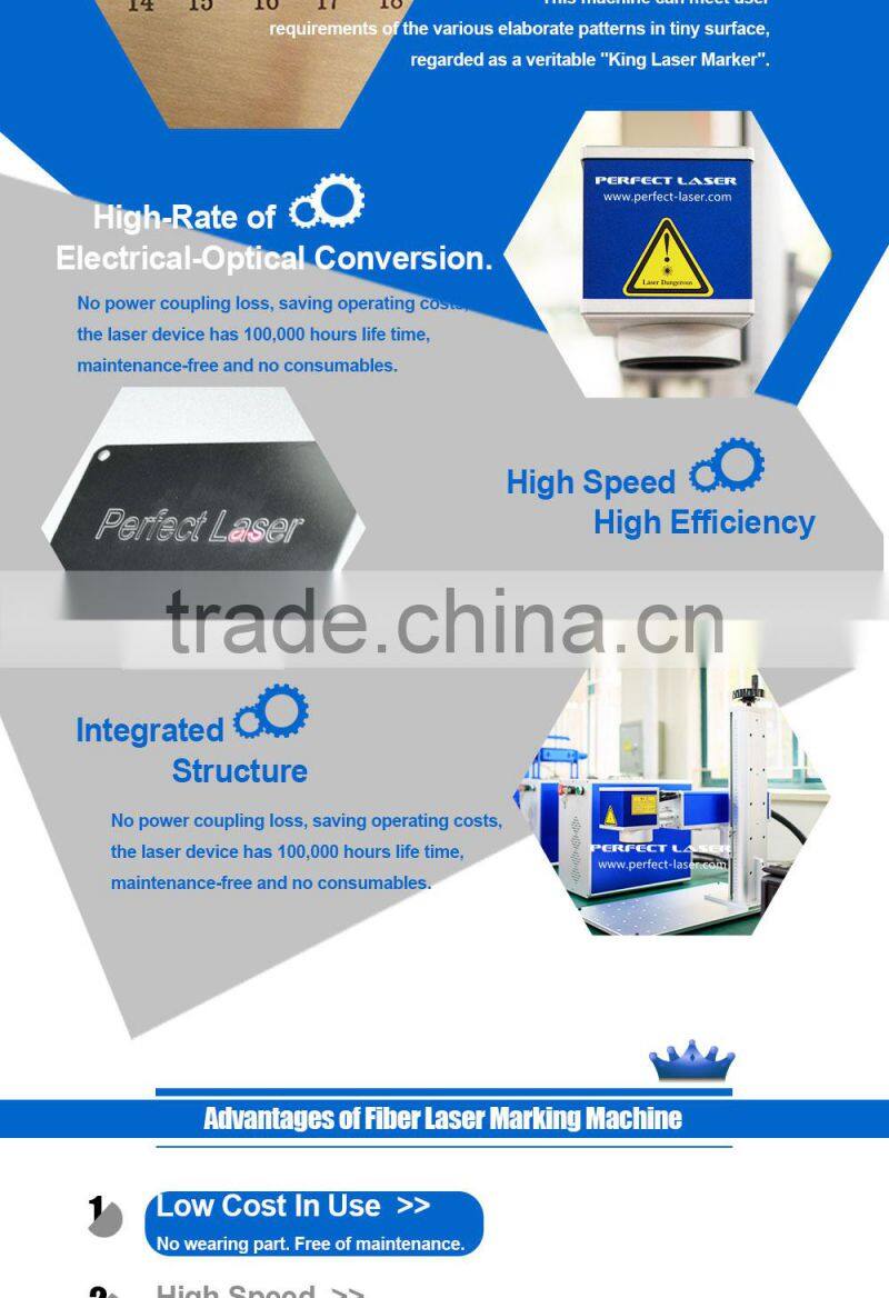 Metal material marking name plate laser mark system