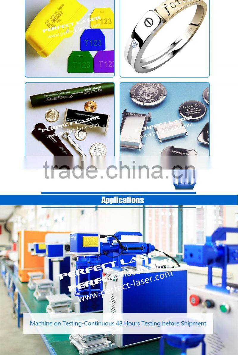 Handle fiber laser marking machine for Dates Packing Laser Marking System