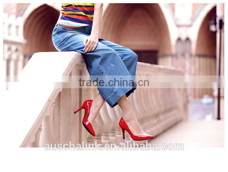 2016 hot sell new style personalized wide leg woman denim jeans low price