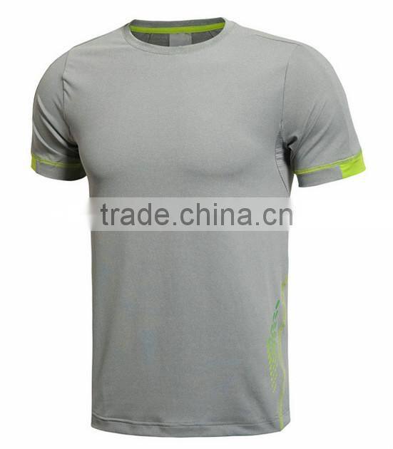 Mens quick dry t shirt mens sports wear slim fit t shirt cool and dry fit sport tshirt