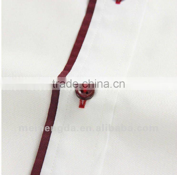 2014 double collar stylish men dress shirt