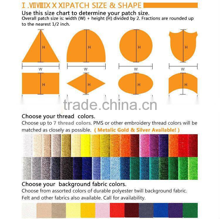 2017Custom Iron Patches Clothing Embroidered 3D Flower Embroidery Patch Manufacturers