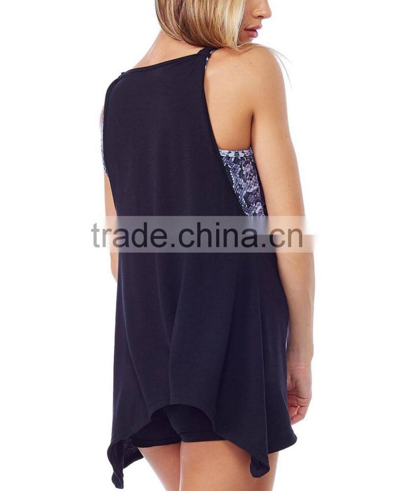 New arrival wholesale ladies vest fitness stringer tops