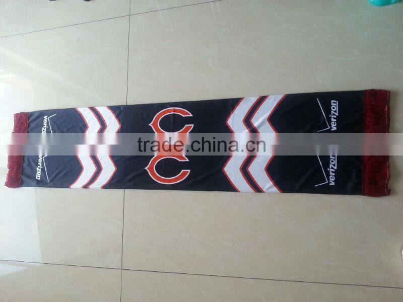 100% polyester team scarf