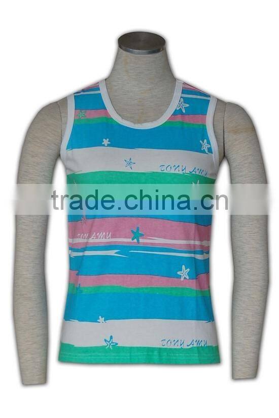 Chinese manufatory high quality new design gym tank tops
