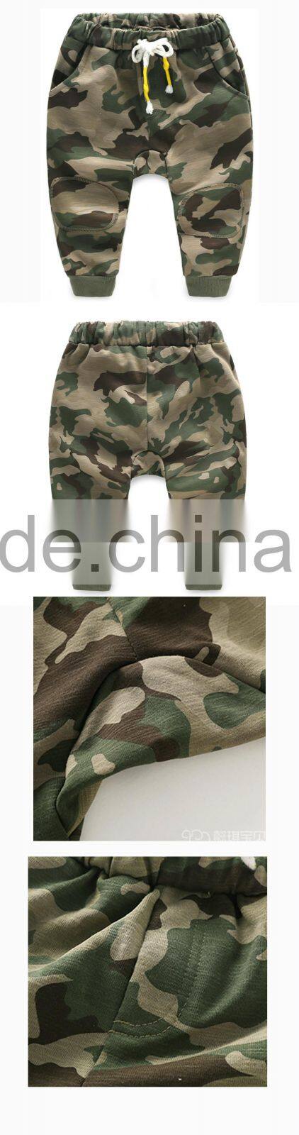 Beroy Wholesale Custom Camo Kids Harem Pants for Boys Girls
