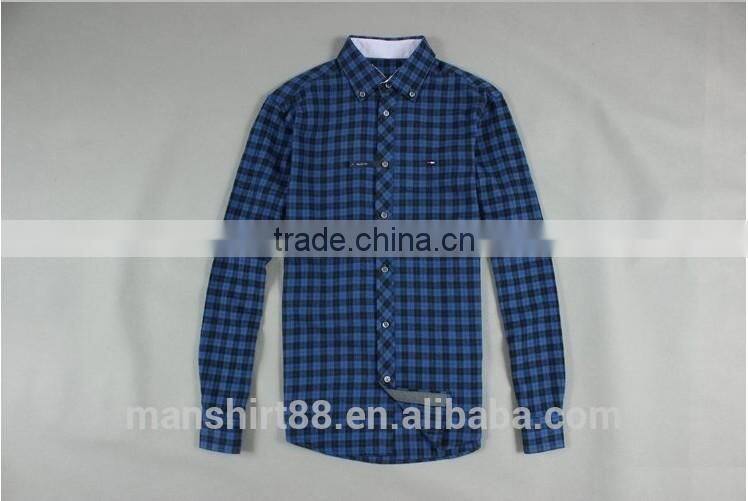 latest winter design button down flannel couple shirt plaid shirt