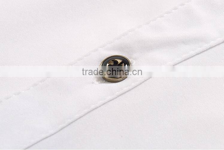 non iron men's shirt white shirt dress shirt