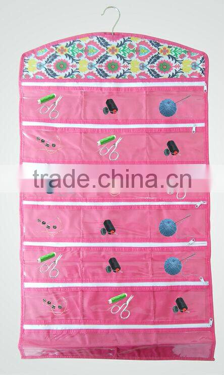 D&D Zipper Pockets Dual Sides Space-saving Large Notions Organizer