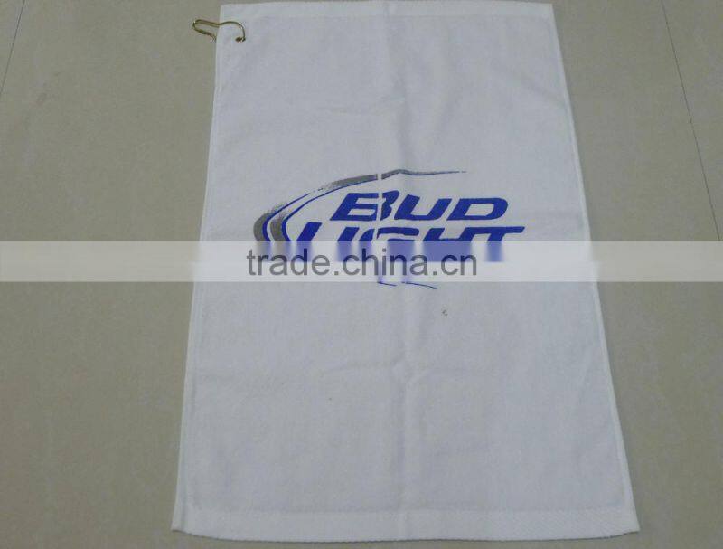 Custom Printed Sport Towels with carabiner hook wholesale abibaba