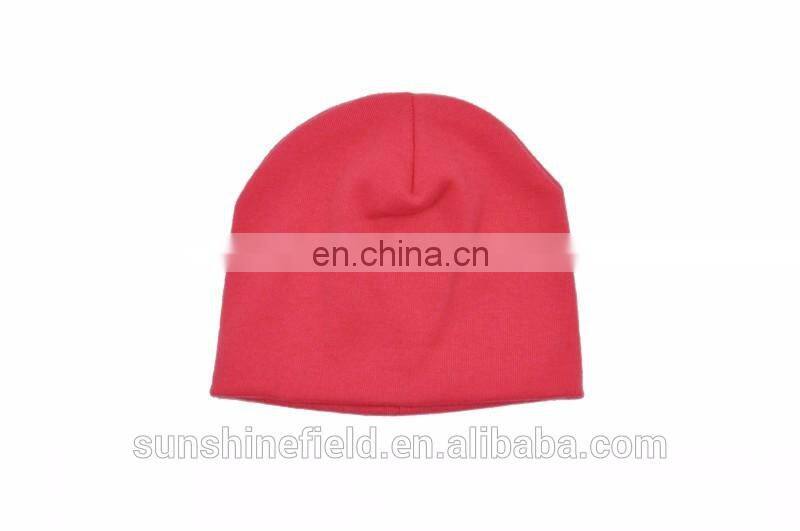 2016 Trendy Solid Color Newborn Cute Hat Girl Boy Infant Hat Baby Beanies Accessories From China Suppiler
