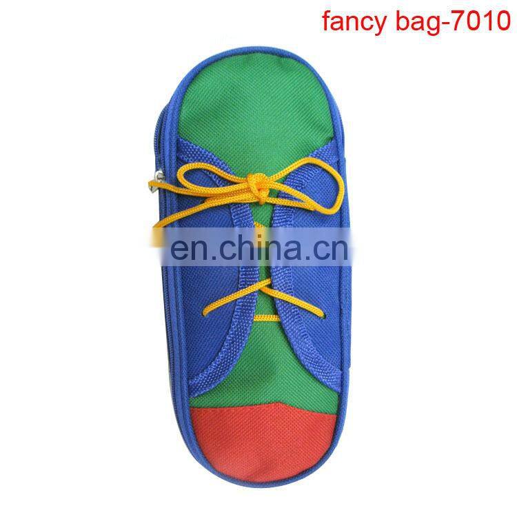 Custom Polyester Shoe Shaped pencil bag Wholesale